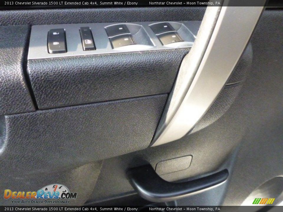 2013 Chevrolet Silverado 1500 LT Extended Cab 4x4 Summit White / Ebony Photo #14
