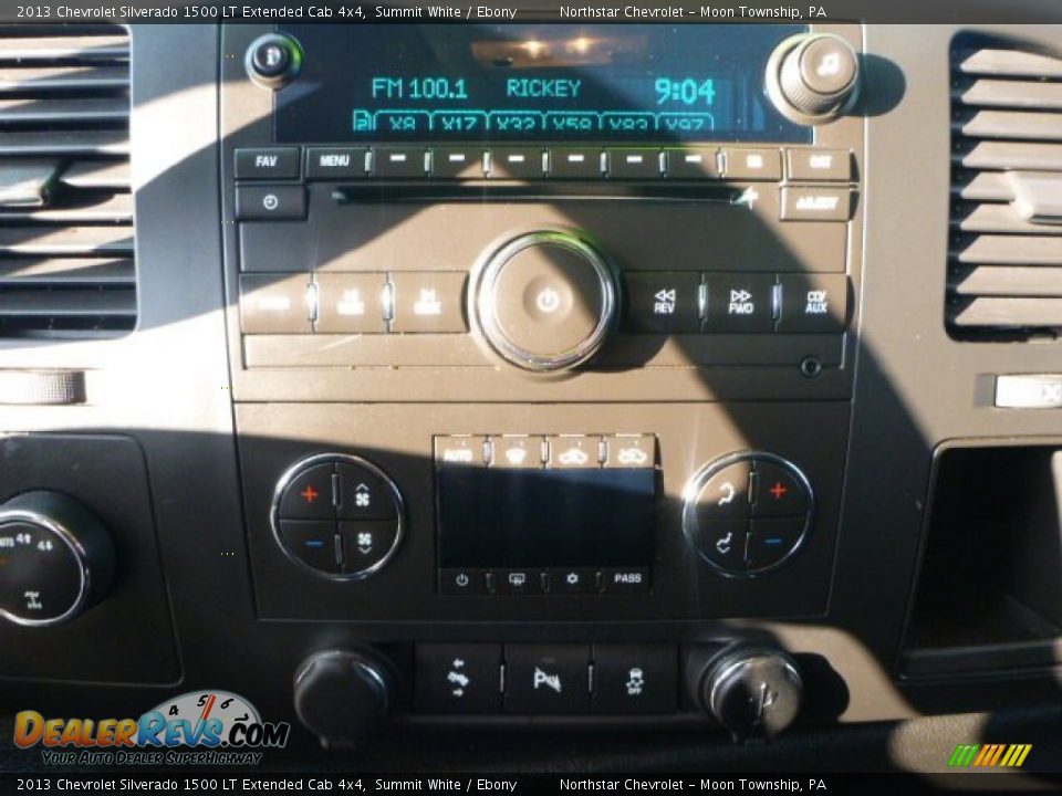 2013 Chevrolet Silverado 1500 LT Extended Cab 4x4 Summit White / Ebony Photo #17