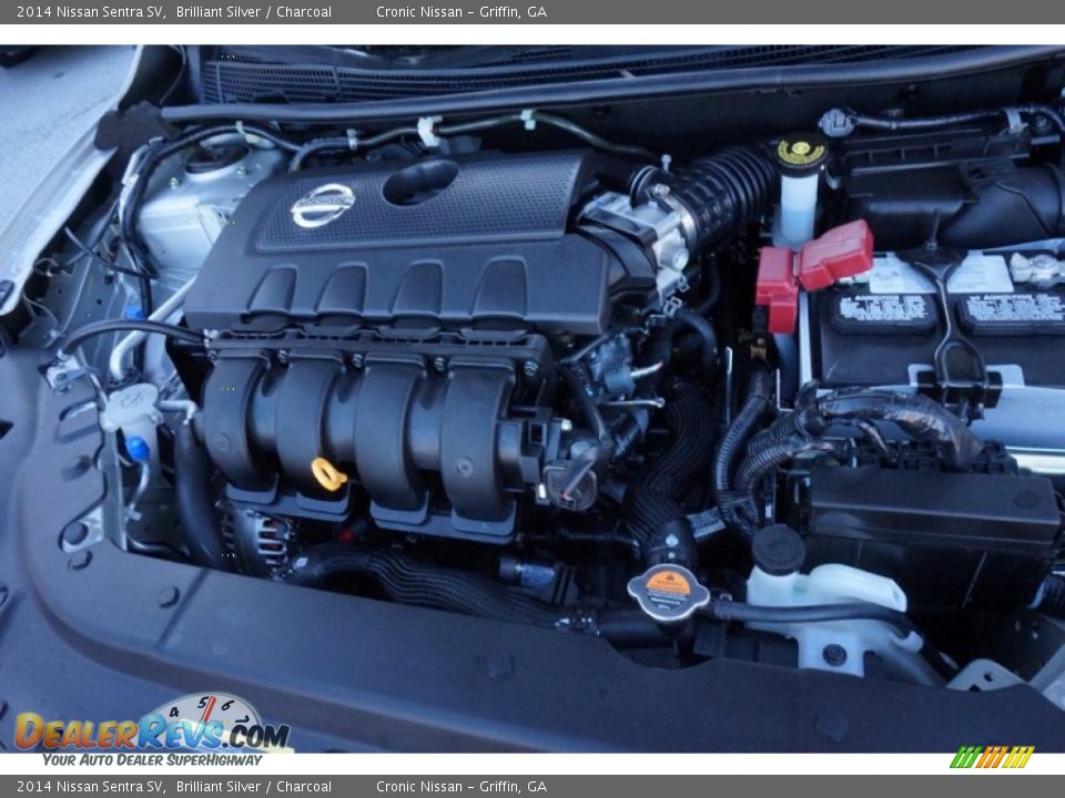 2014 Nissan Sentra SV 1.8 Liter DOHC 16-Valve CVTCS 4 Cylinder Engine Photo #12