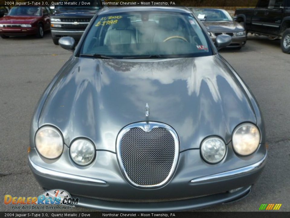 2004 Jaguar S-Type 3.0 Quartz Metallic / Dove Photo #6