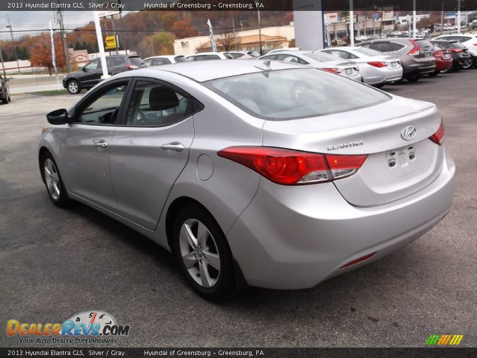 2013 Hyundai Elantra GLS Silver / Gray Photo #6