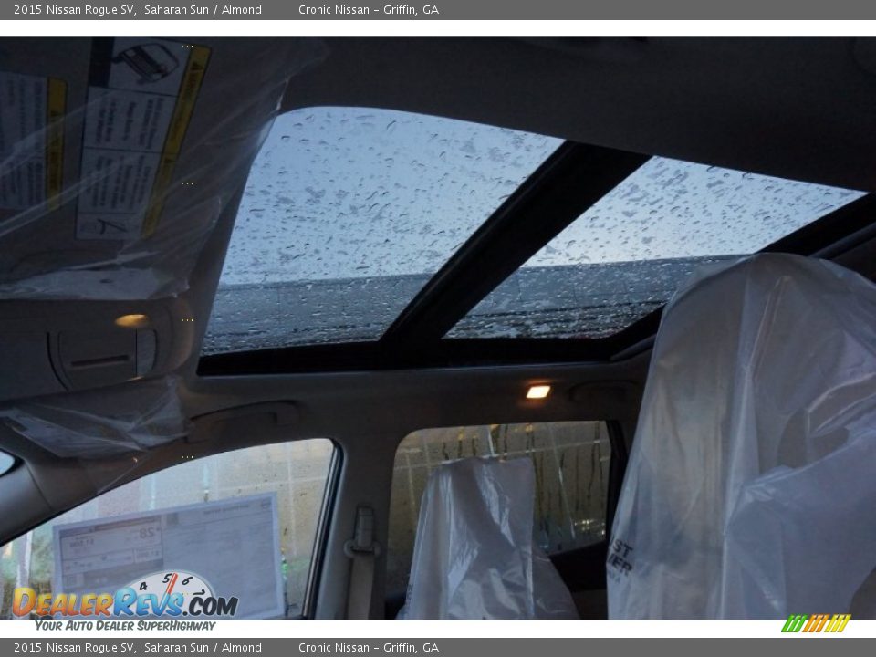 2015 Nissan Rogue SV Saharan Sun / Almond Photo #11