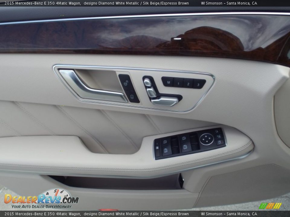 Door Panel of 2015 Mercedes-Benz E 350 4Matic Wagon Photo #6