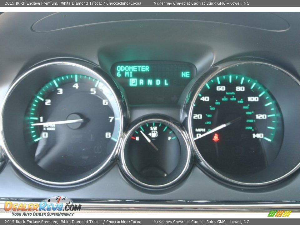 2015 Buick Enclave Premium White Diamond Tricoat / Choccachino/Cocoa Photo #17