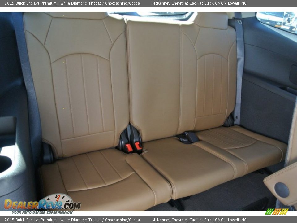 2015 Buick Enclave Premium White Diamond Tricoat / Choccachino/Cocoa Photo #21