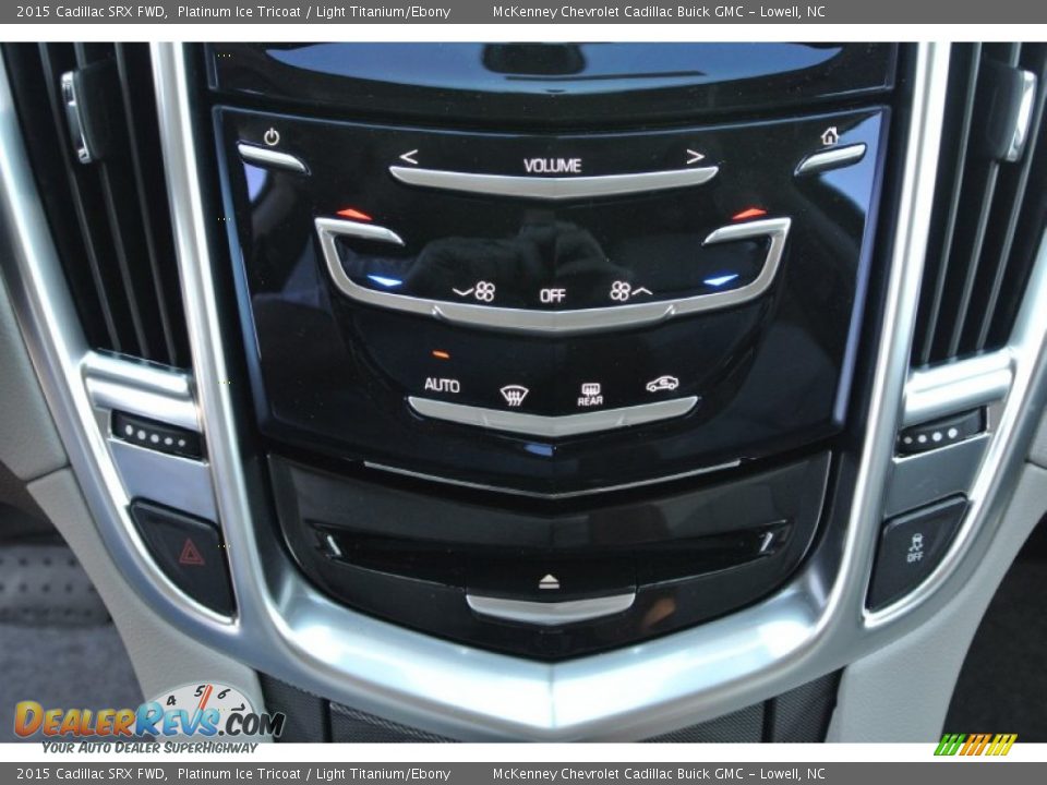2015 Cadillac SRX FWD Platinum Ice Tricoat / Light Titanium/Ebony Photo #11