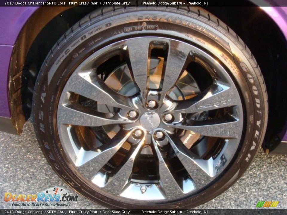 2013 Dodge Challenger SRT8 Core Plum Crazy Pearl / Dark Slate Gray Photo #9