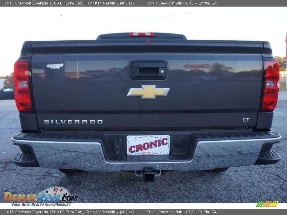 2015 Chevrolet Silverado 1500 LT Crew Cab Tungsten Metallic / Jet Black Photo #6