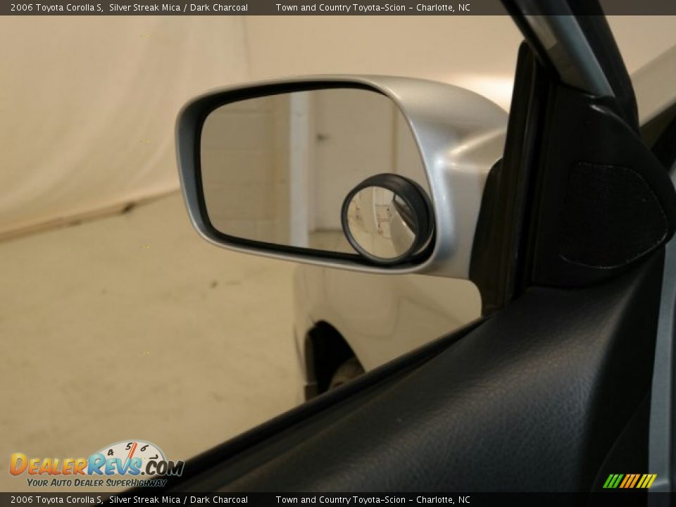 2006 Toyota Corolla S Silver Streak Mica / Dark Charcoal Photo #21