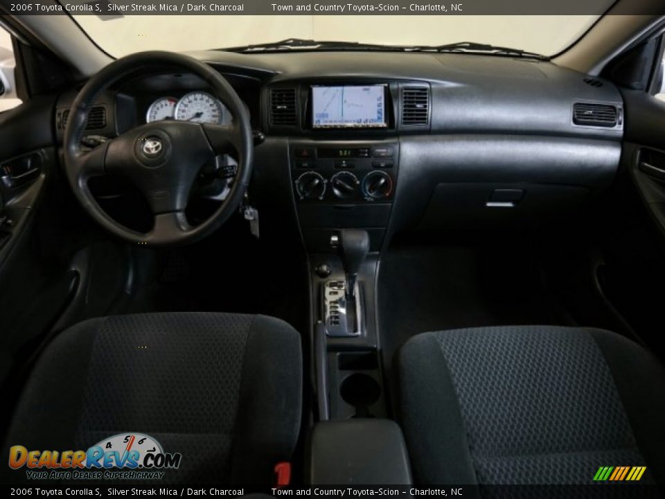 2006 Toyota Corolla S Silver Streak Mica / Dark Charcoal Photo #27