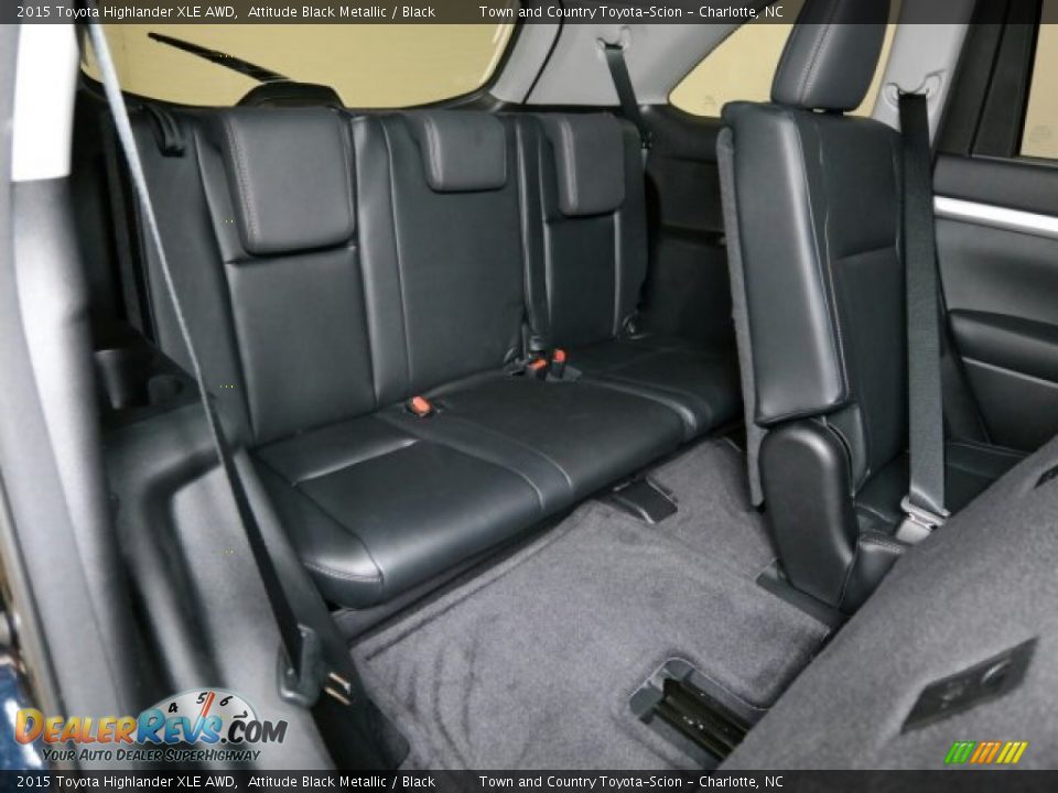 2015 Toyota Highlander XLE AWD Attitude Black Metallic / Black Photo #9