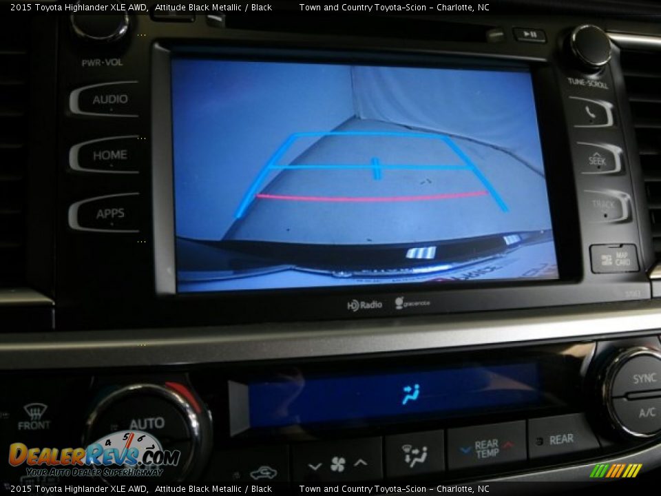 2015 Toyota Highlander XLE AWD Attitude Black Metallic / Black Photo #18
