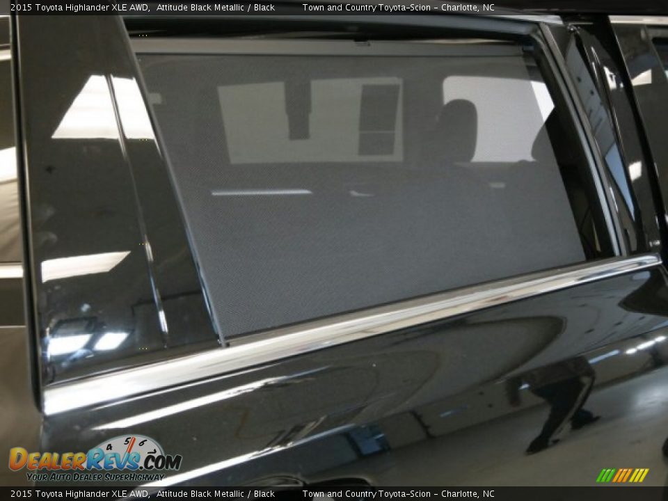 2015 Toyota Highlander XLE AWD Attitude Black Metallic / Black Photo #23
