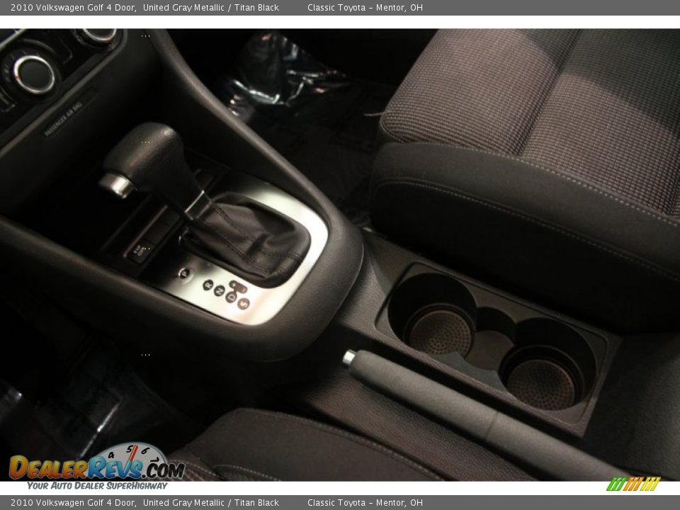 2010 Volkswagen Golf 4 Door United Gray Metallic / Titan Black Photo #9
