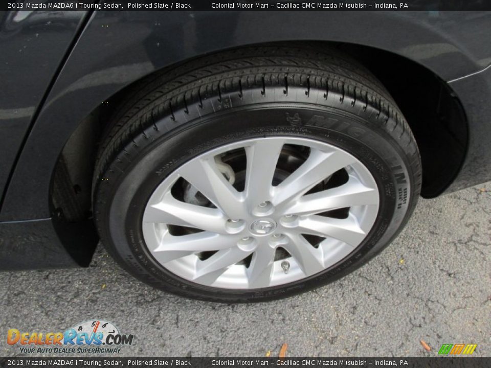 2013 Mazda MAZDA6 i Touring Sedan Polished Slate / Black Photo #3