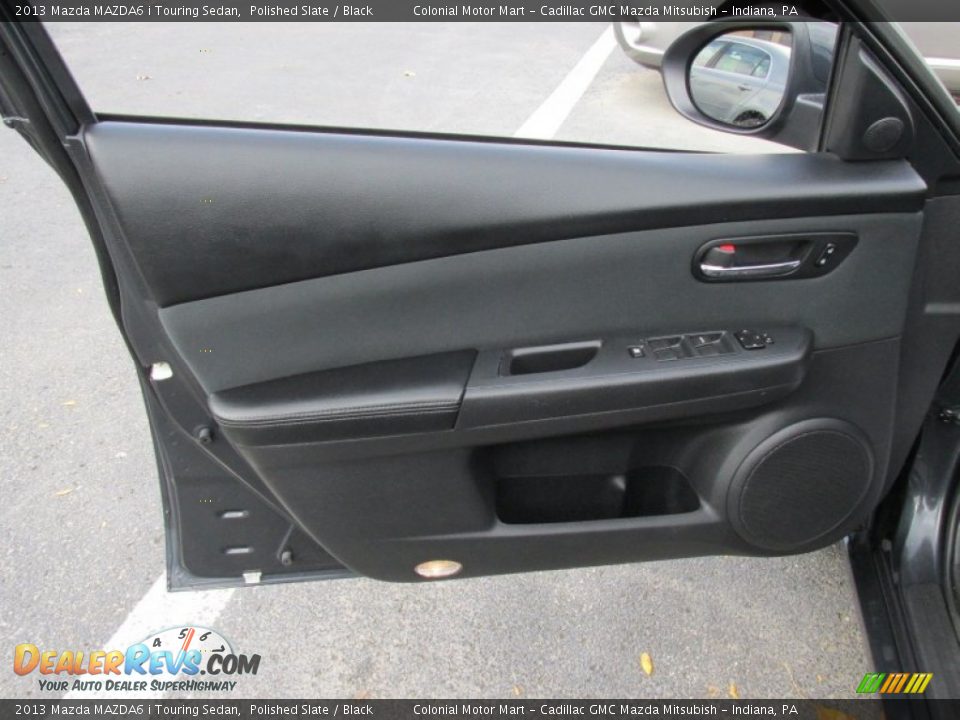 2013 Mazda MAZDA6 i Touring Sedan Polished Slate / Black Photo #11