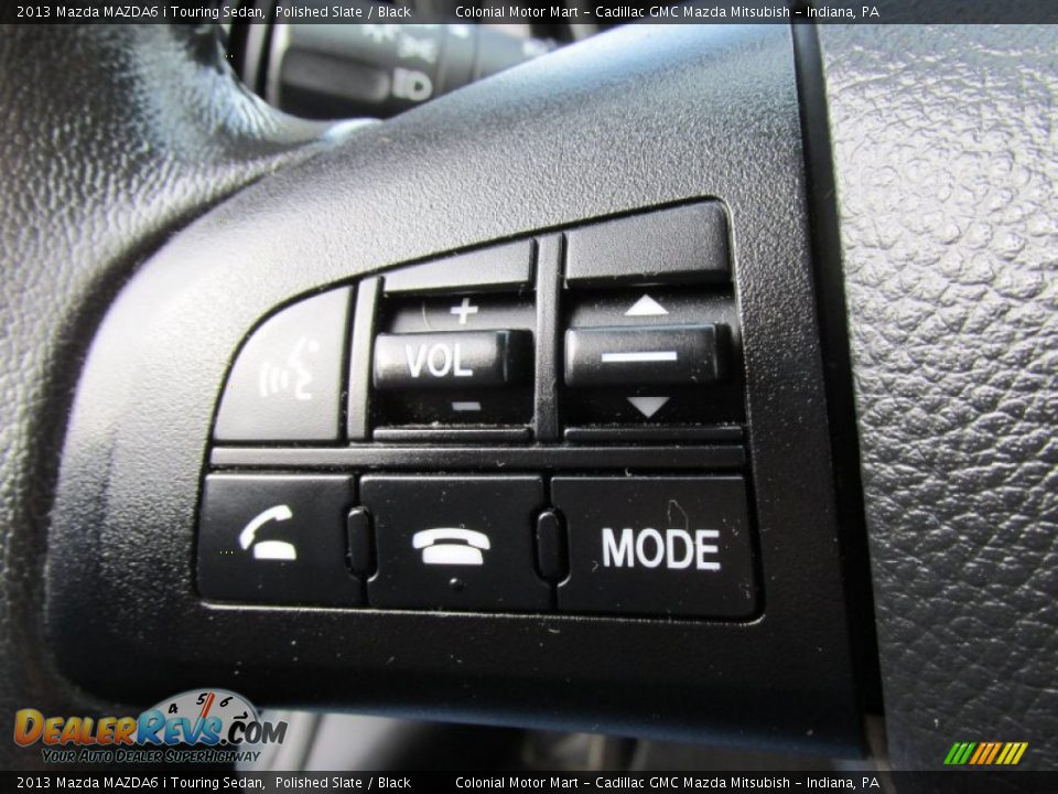 2013 Mazda MAZDA6 i Touring Sedan Polished Slate / Black Photo #17