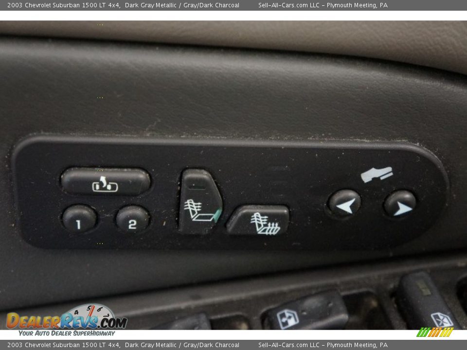 2003 Chevrolet Suburban 1500 LT 4x4 Dark Gray Metallic / Gray/Dark Charcoal Photo #13