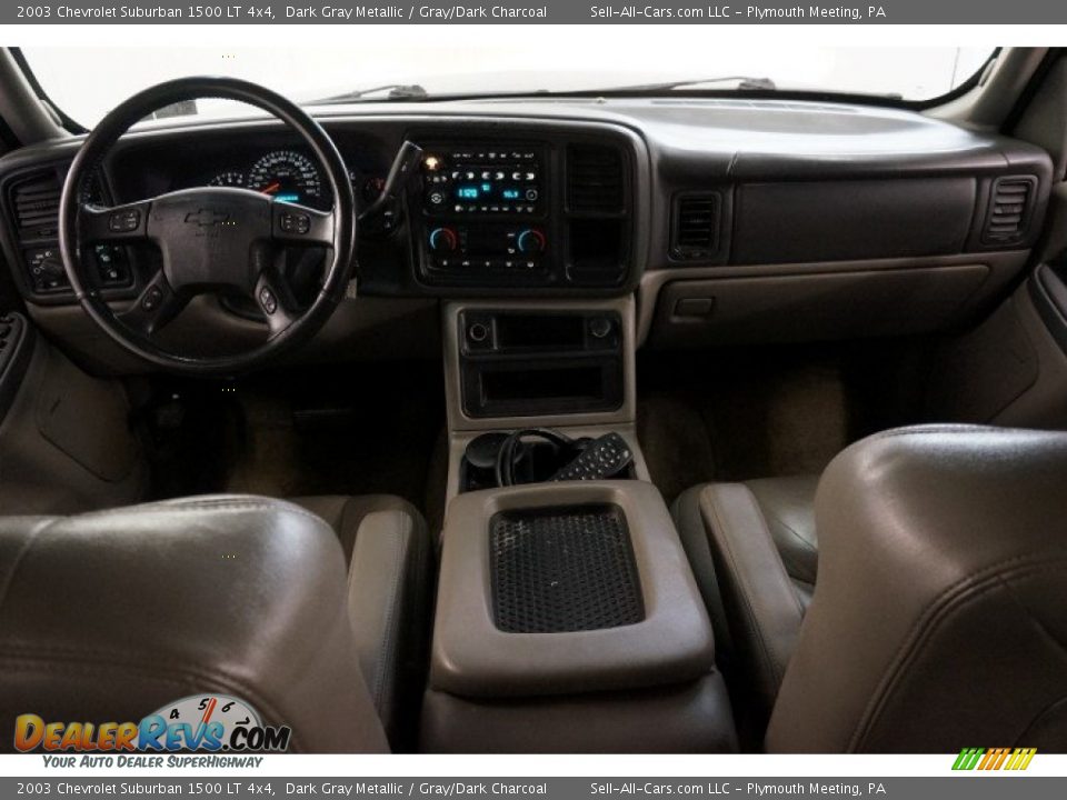 2003 Chevrolet Suburban 1500 LT 4x4 Dark Gray Metallic / Gray/Dark Charcoal Photo #22