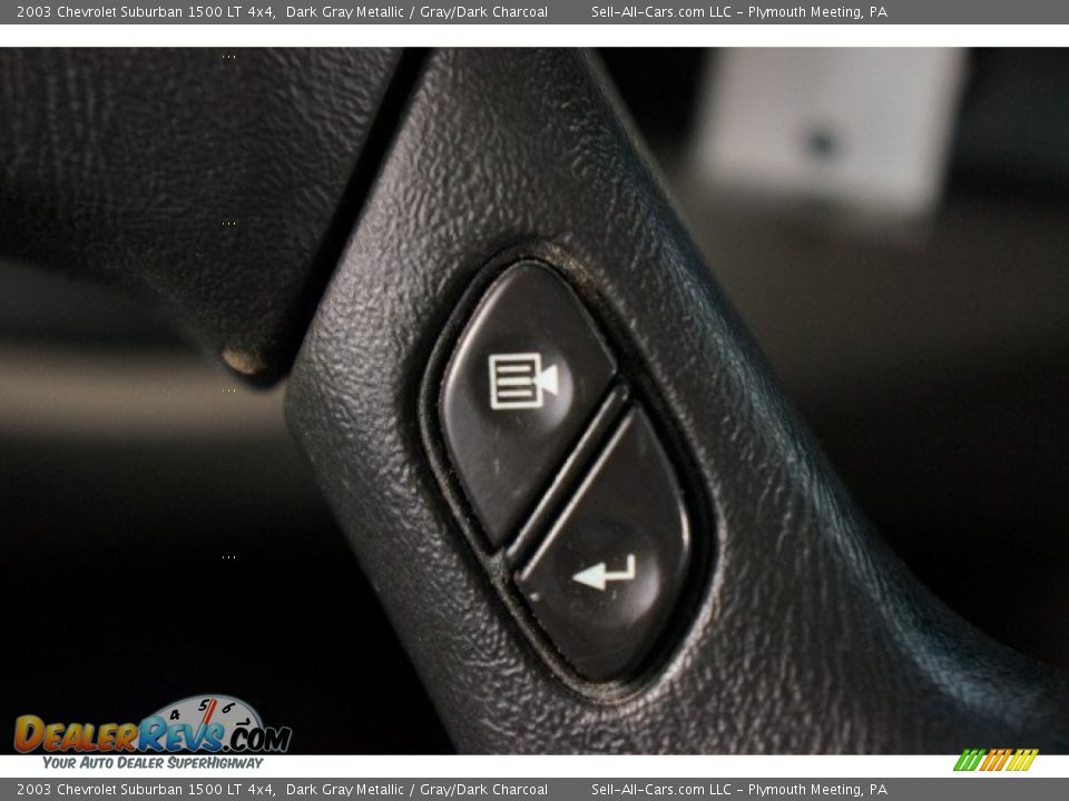 2003 Chevrolet Suburban 1500 LT 4x4 Dark Gray Metallic / Gray/Dark Charcoal Photo #31