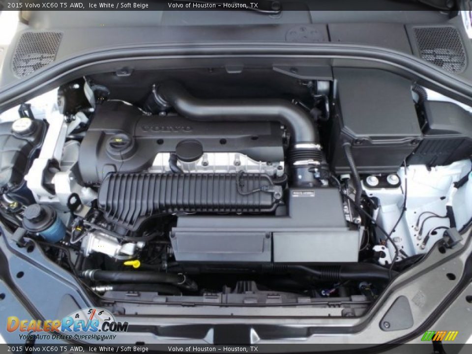 2015 Volvo XC60 T5 AWD Ice White / Soft Beige Photo #30