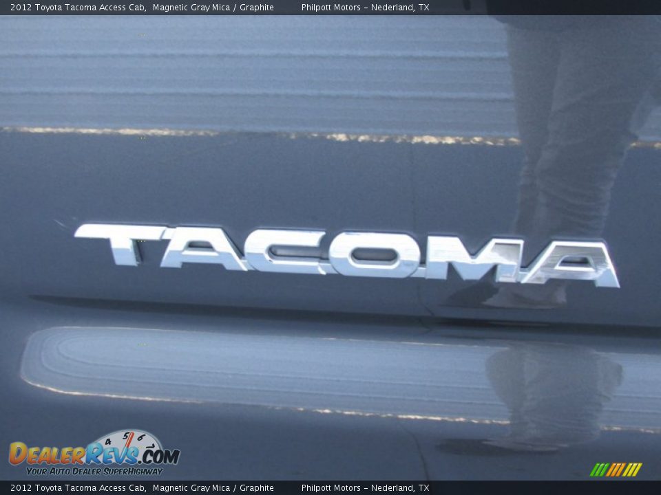 2012 Toyota Tacoma Access Cab Magnetic Gray Mica / Graphite Photo #14
