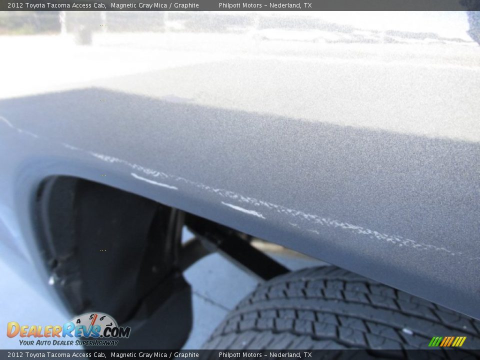 2012 Toyota Tacoma Access Cab Magnetic Gray Mica / Graphite Photo #15