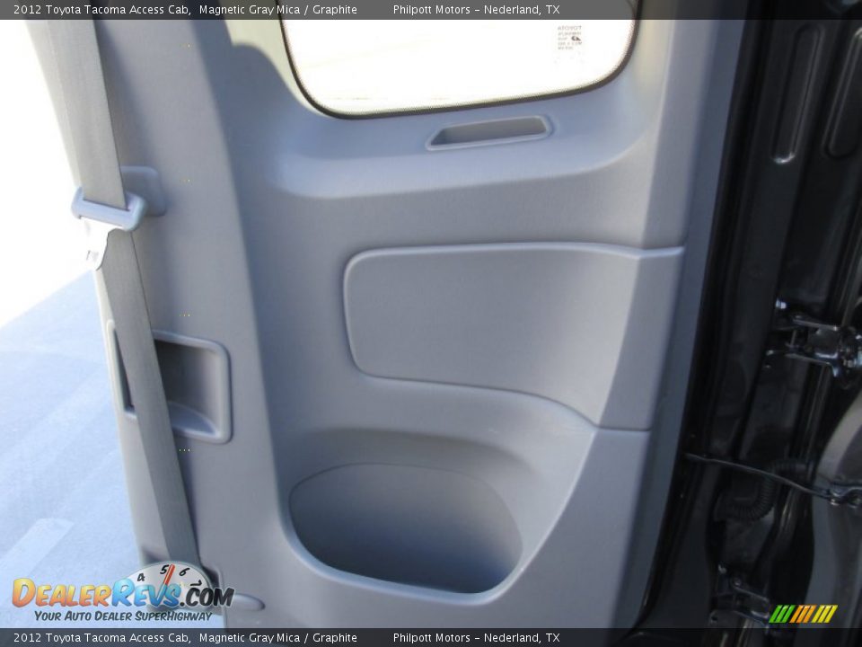 2012 Toyota Tacoma Access Cab Magnetic Gray Mica / Graphite Photo #26