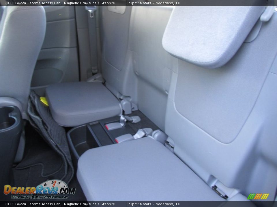 2012 Toyota Tacoma Access Cab Magnetic Gray Mica / Graphite Photo #29