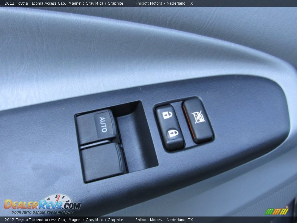 2012 Toyota Tacoma Access Cab Magnetic Gray Mica / Graphite Photo #31