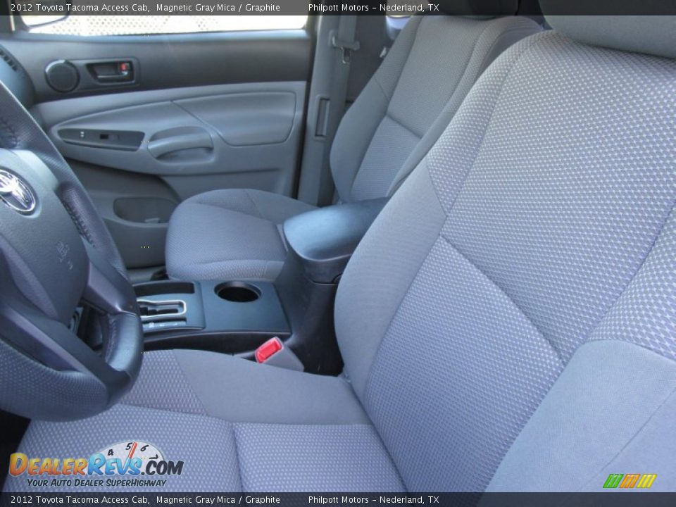 2012 Toyota Tacoma Access Cab Magnetic Gray Mica / Graphite Photo #32