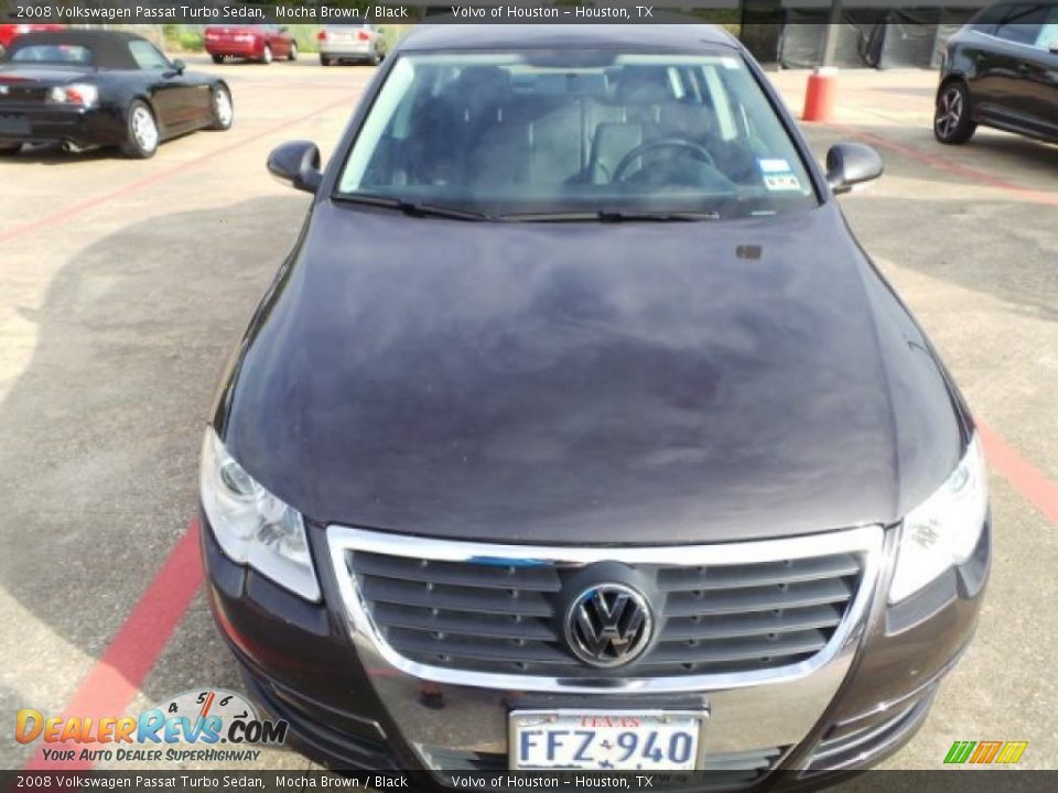 2008 Volkswagen Passat Turbo Sedan Mocha Brown / Black Photo #2