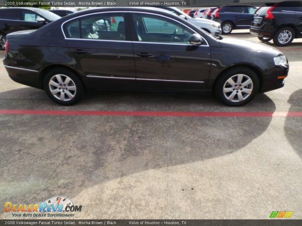 2008 Volkswagen Passat Turbo Sedan Mocha Brown / Black Photo #5