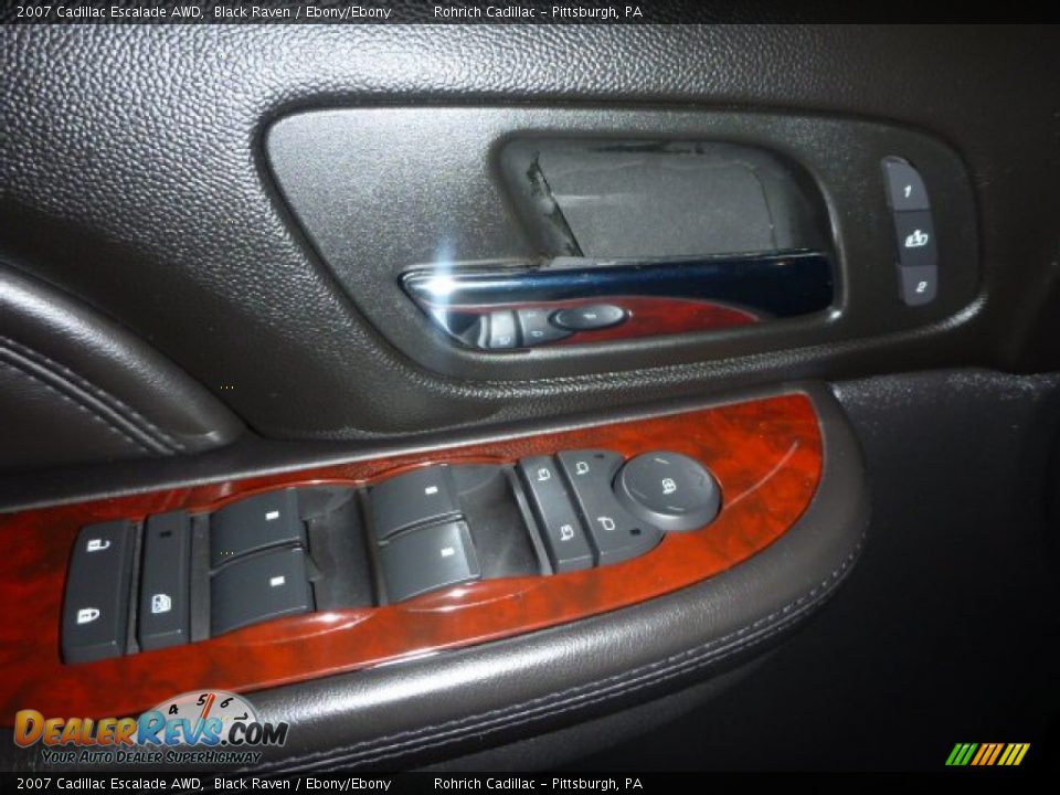 2007 Cadillac Escalade AWD Black Raven / Ebony/Ebony Photo #2