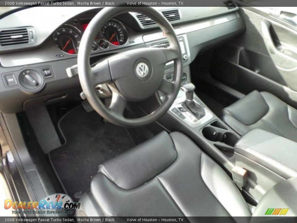2008 Volkswagen Passat Turbo Sedan Mocha Brown / Black Photo #8