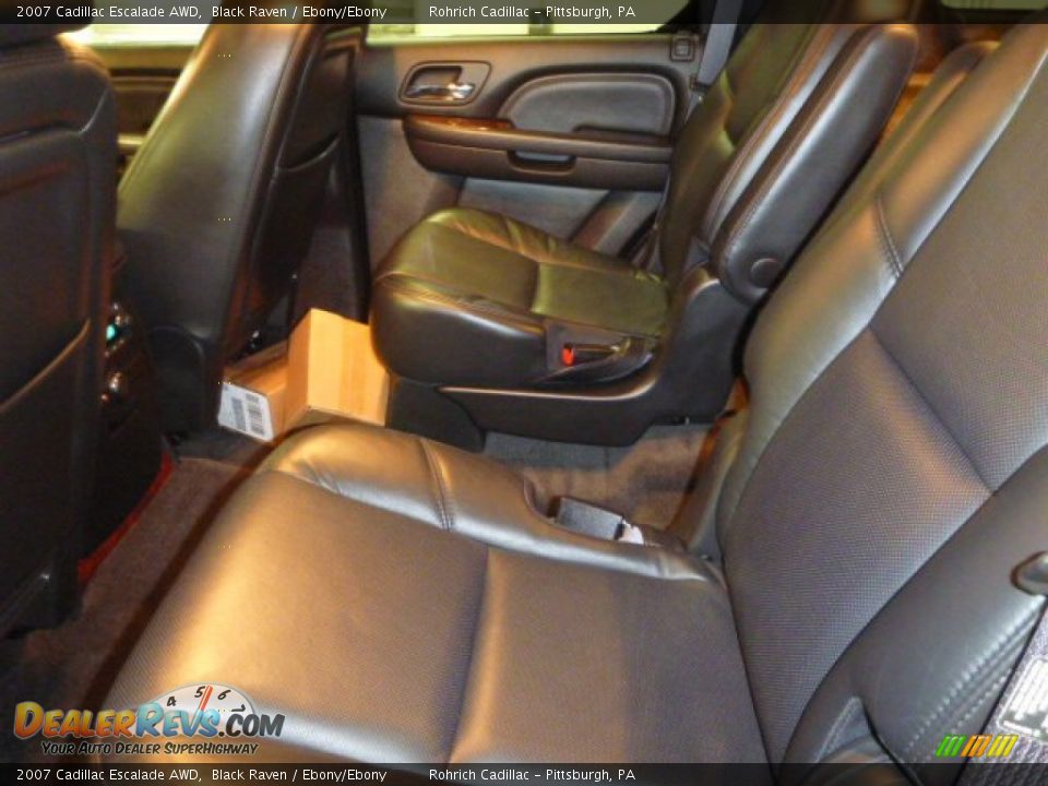 2007 Cadillac Escalade AWD Black Raven / Ebony/Ebony Photo #5