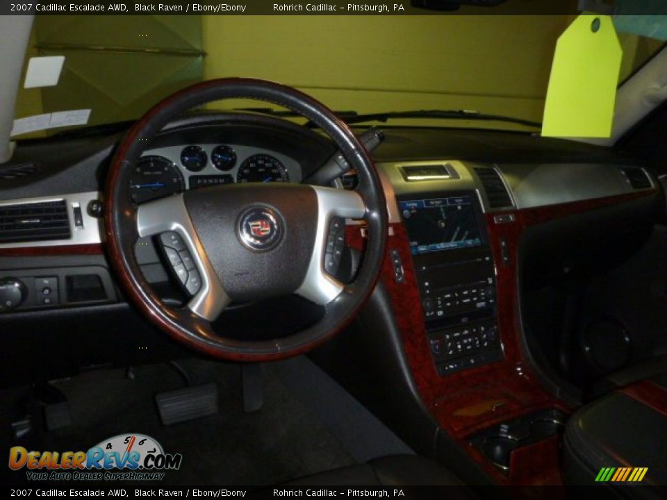 2007 Cadillac Escalade AWD Black Raven / Ebony/Ebony Photo #6