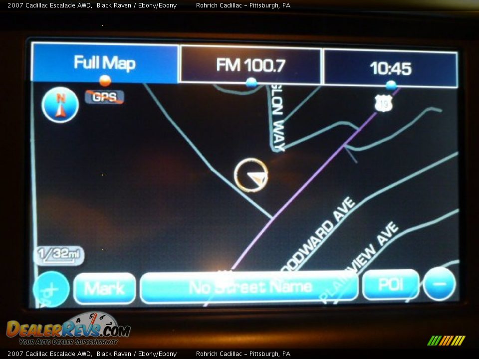 2007 Cadillac Escalade AWD Black Raven / Ebony/Ebony Photo #7