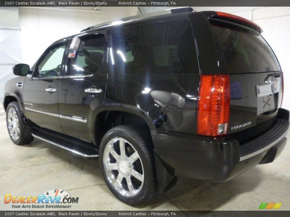 2007 Cadillac Escalade AWD Black Raven / Ebony/Ebony Photo #11