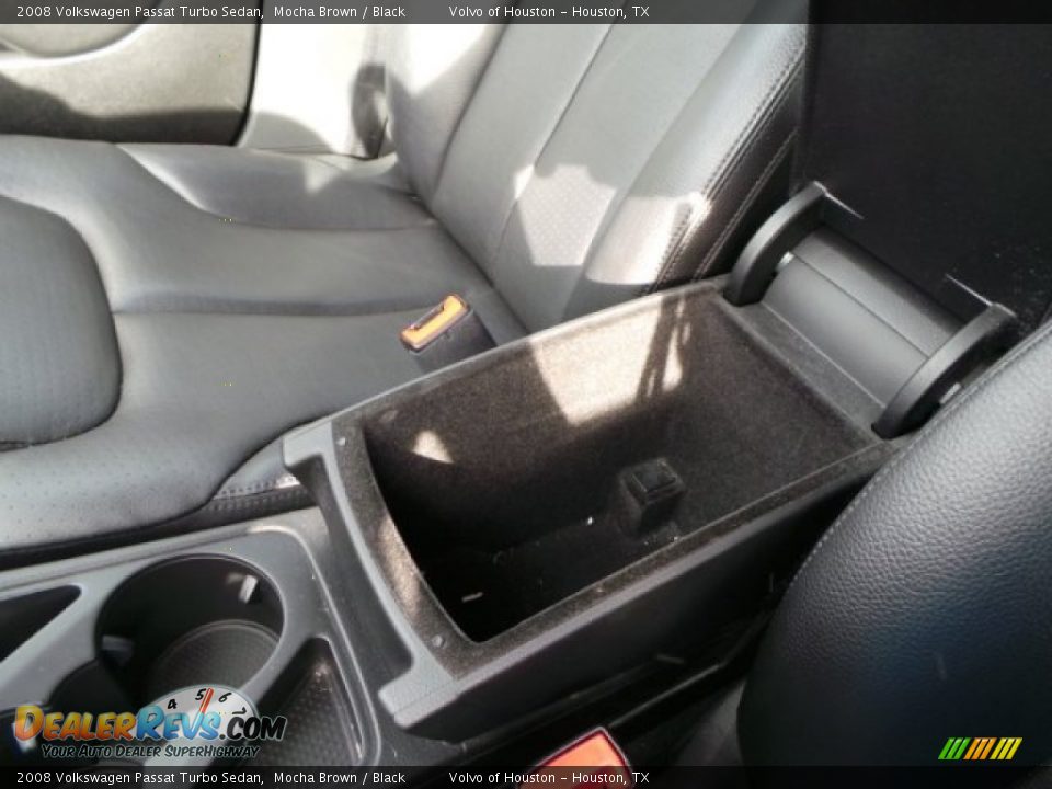 2008 Volkswagen Passat Turbo Sedan Mocha Brown / Black Photo #16