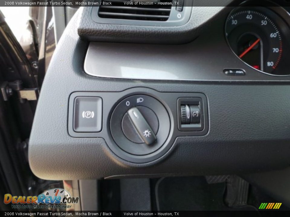 2008 Volkswagen Passat Turbo Sedan Mocha Brown / Black Photo #18