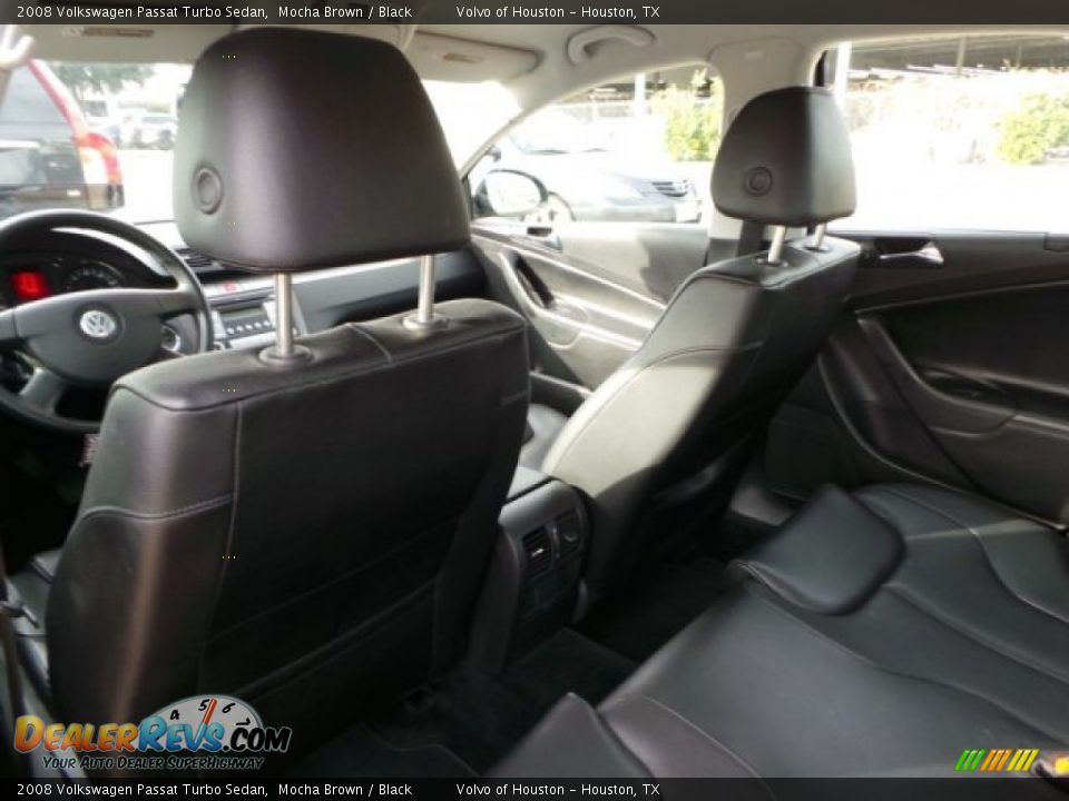 2008 Volkswagen Passat Turbo Sedan Mocha Brown / Black Photo #20