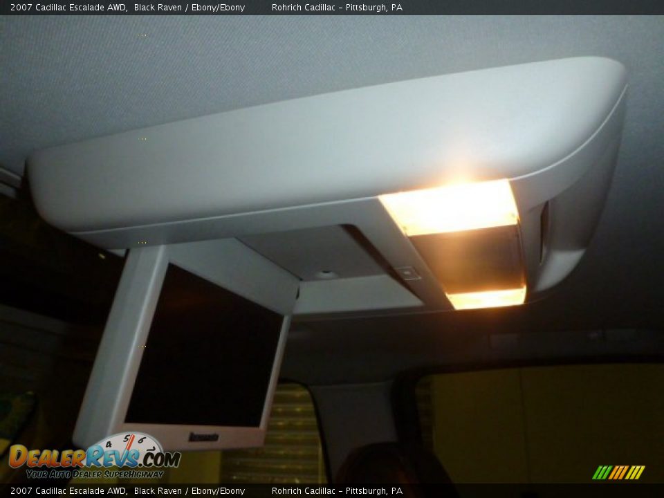 2007 Cadillac Escalade AWD Black Raven / Ebony/Ebony Photo #20