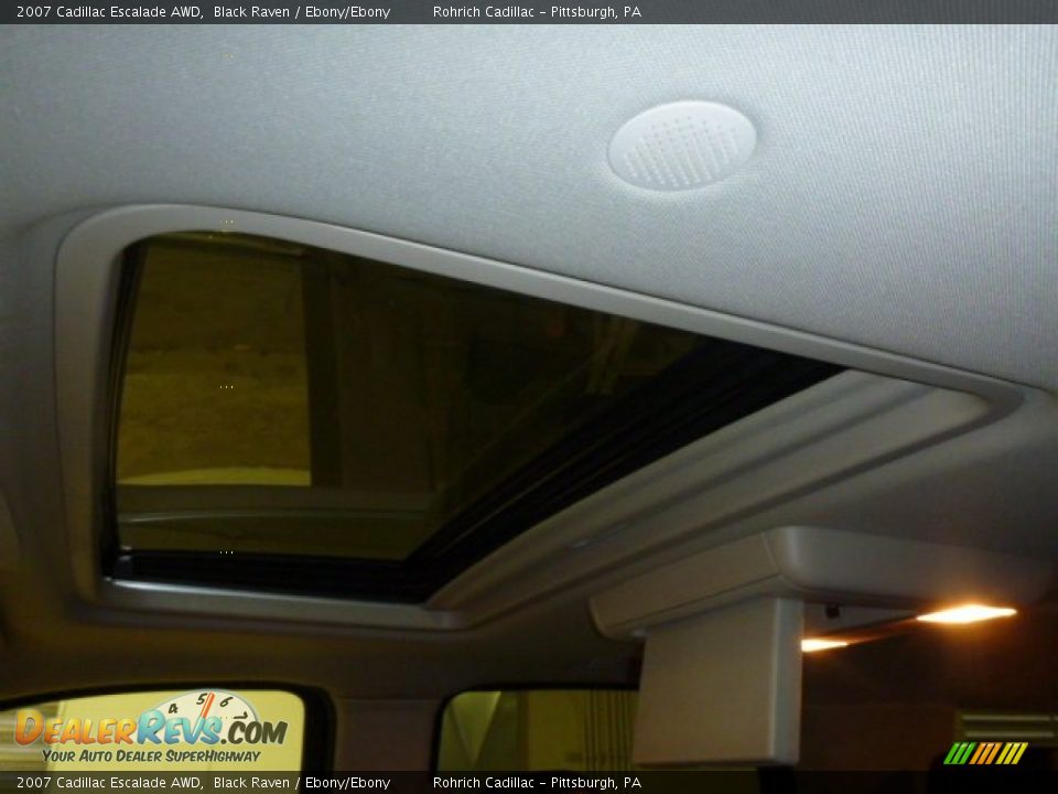 2007 Cadillac Escalade AWD Black Raven / Ebony/Ebony Photo #21