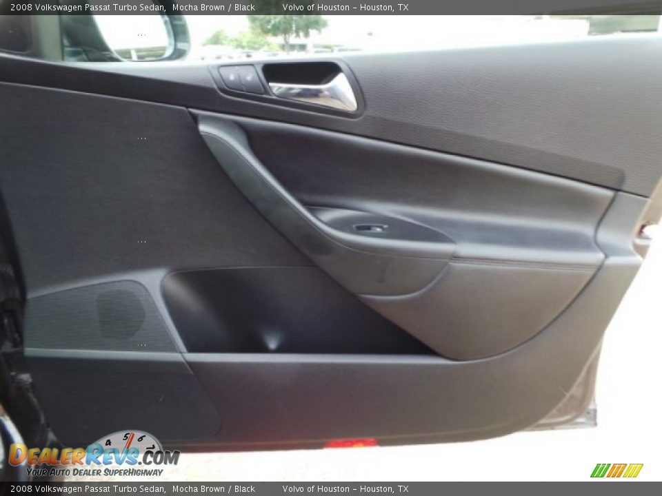 2008 Volkswagen Passat Turbo Sedan Mocha Brown / Black Photo #25