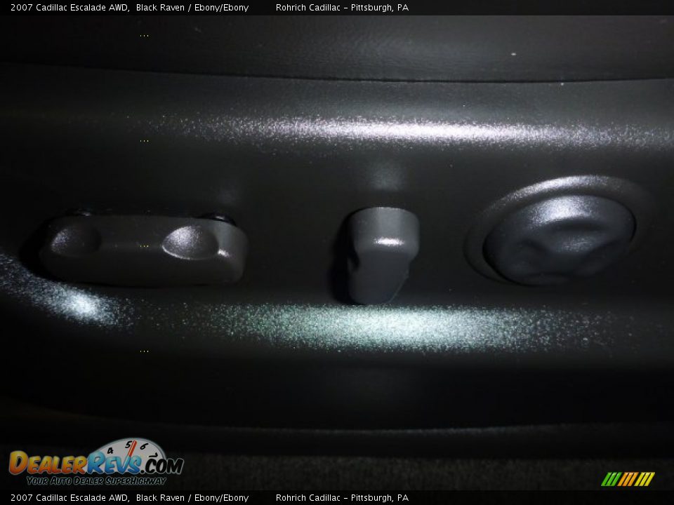 2007 Cadillac Escalade AWD Black Raven / Ebony/Ebony Photo #22
