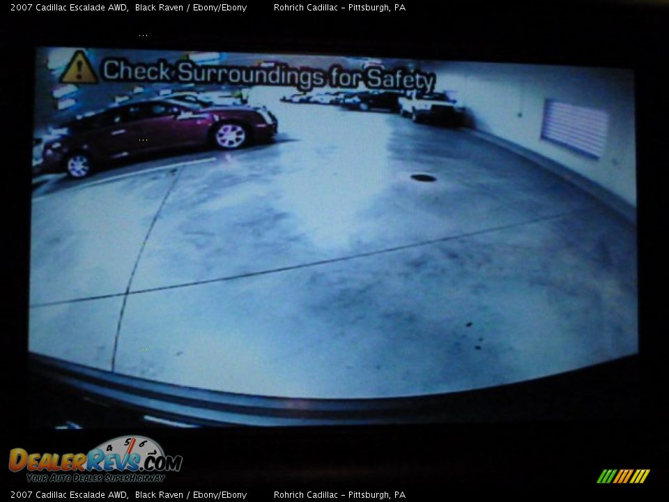 2007 Cadillac Escalade AWD Black Raven / Ebony/Ebony Photo #23