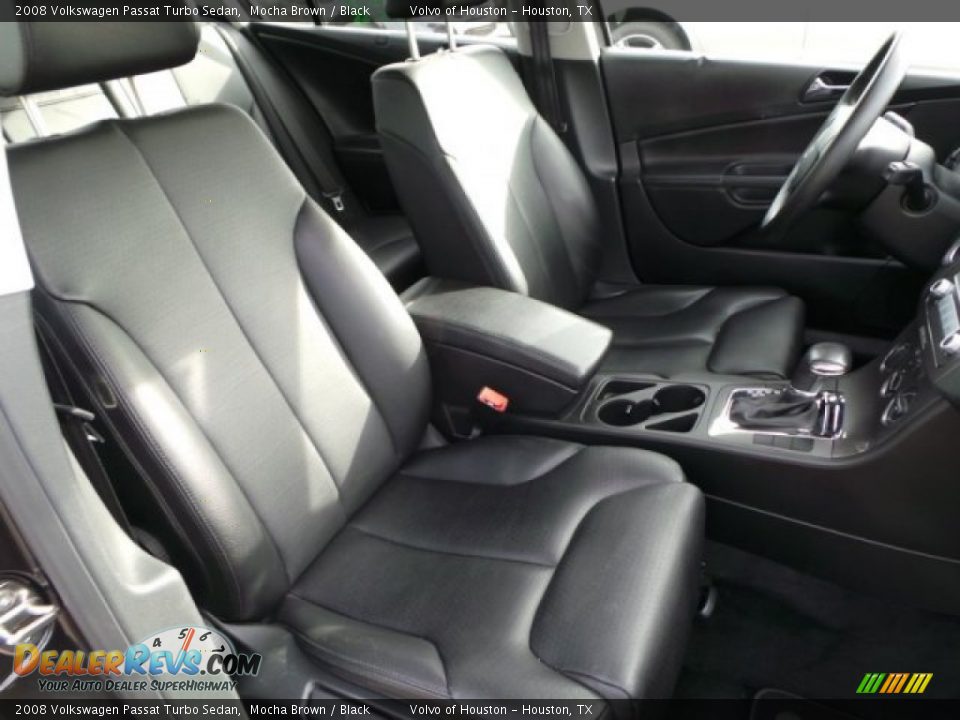 2008 Volkswagen Passat Turbo Sedan Mocha Brown / Black Photo #27