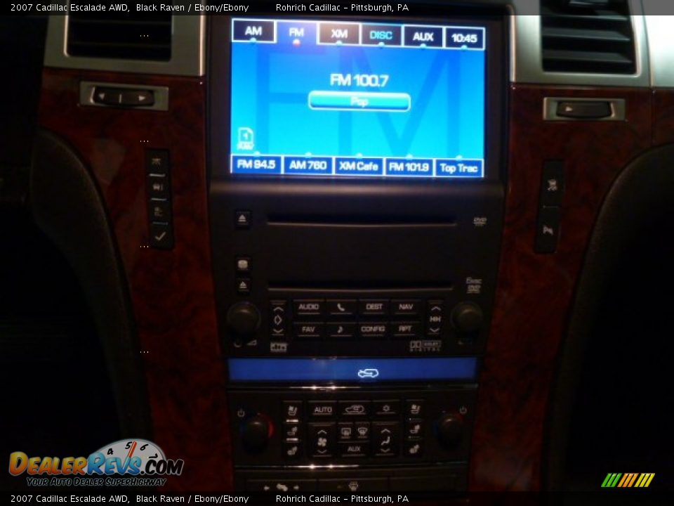 2007 Cadillac Escalade AWD Black Raven / Ebony/Ebony Photo #24