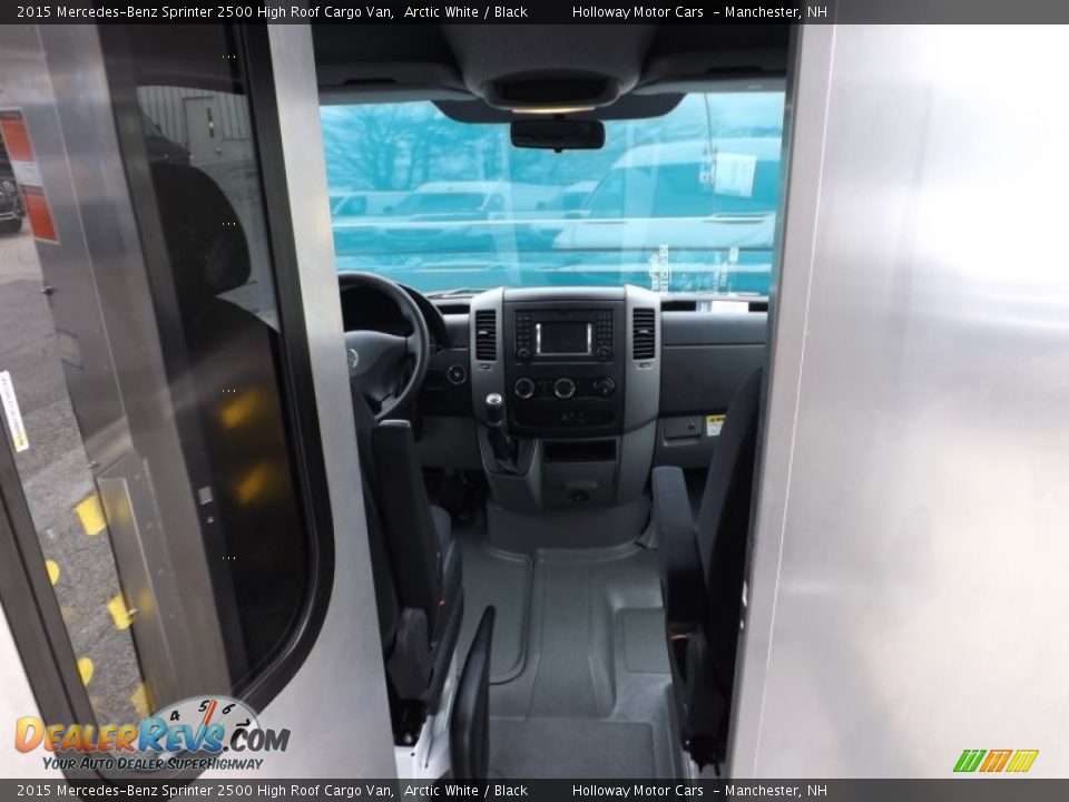 2015 Mercedes-Benz Sprinter 2500 High Roof Cargo Van Arctic White / Black Photo #6